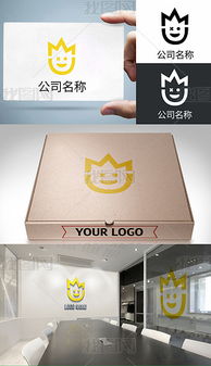 卡通小人logo 企业形象设计的活力之选与商业服务logo大全